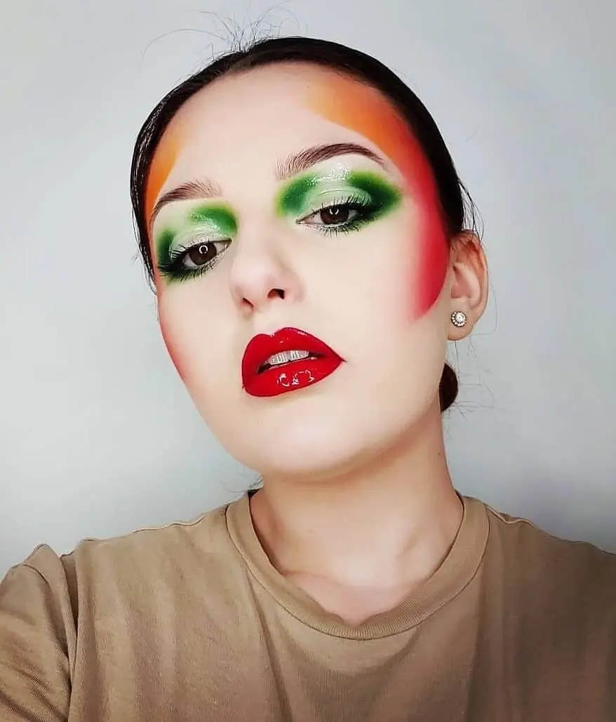 Exemple de maquillage